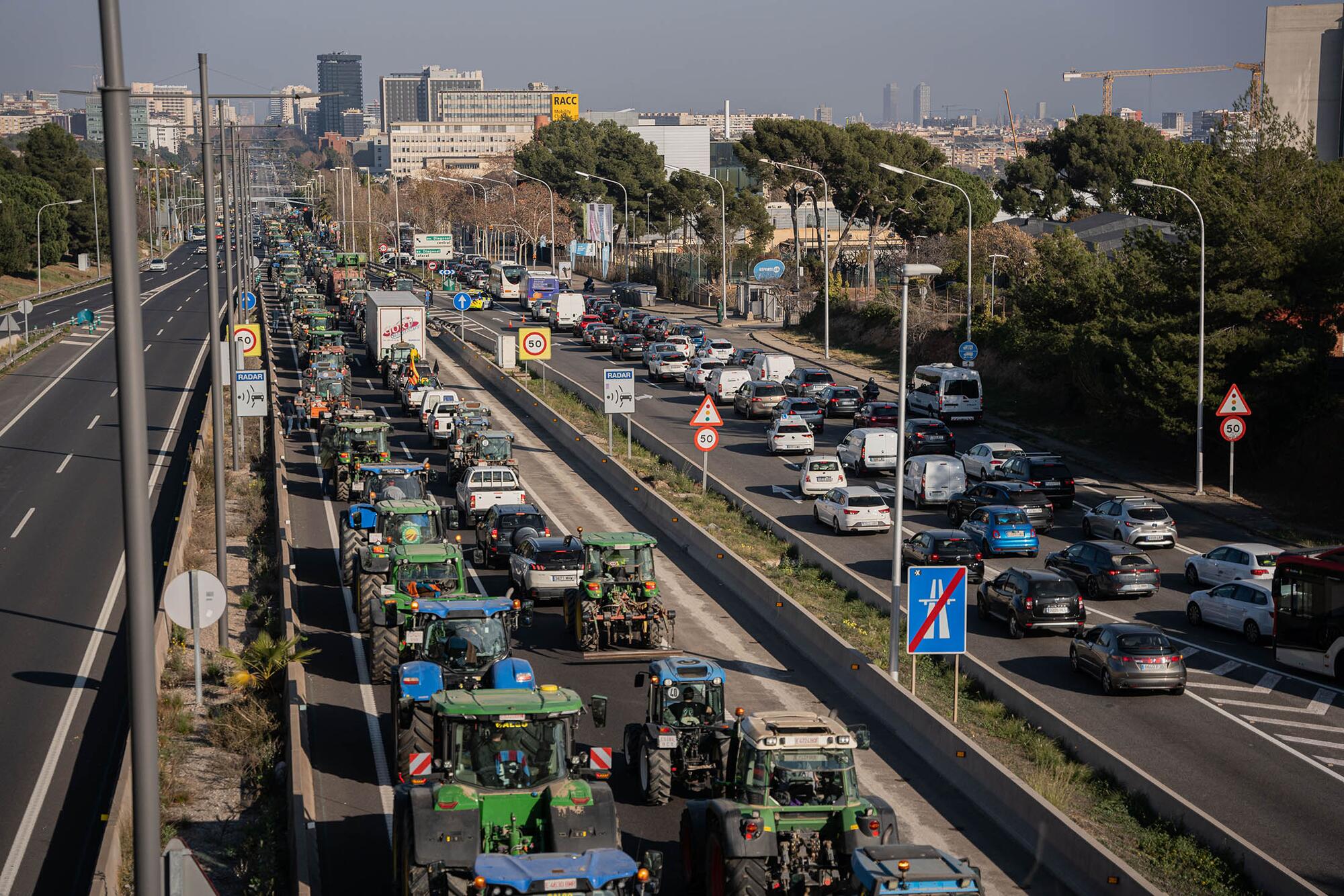 Tractorada Barcelona 07-02-24